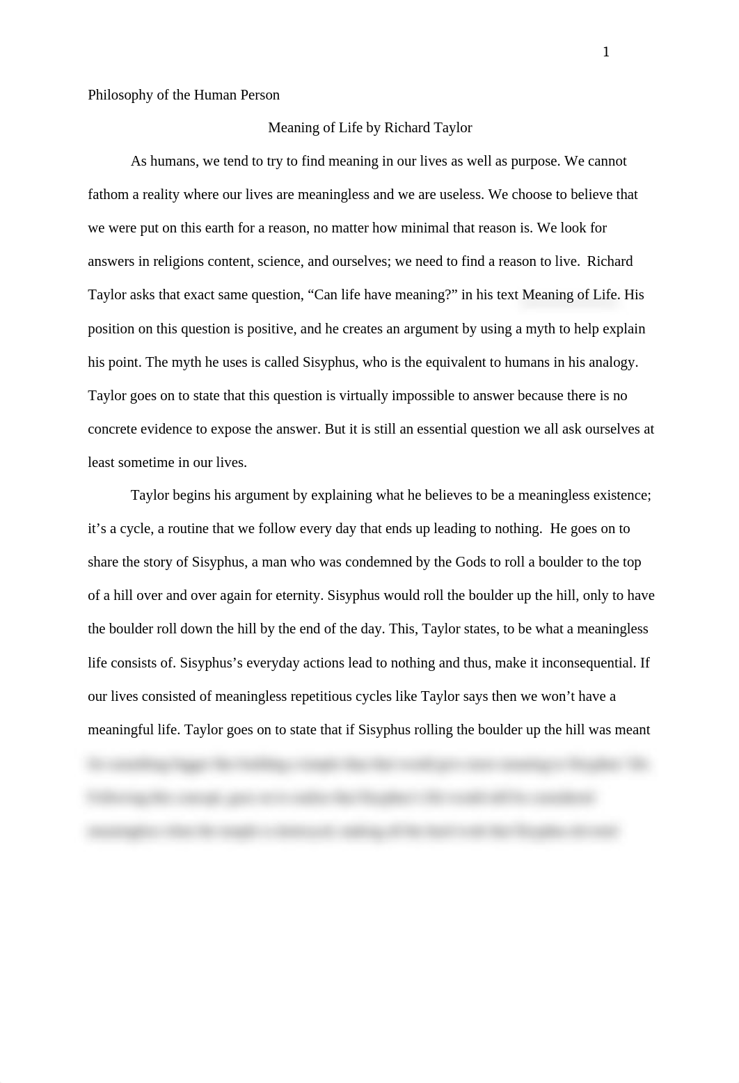 Meaning of life Richard Taylor..docx_d90su7o1jgi_page1