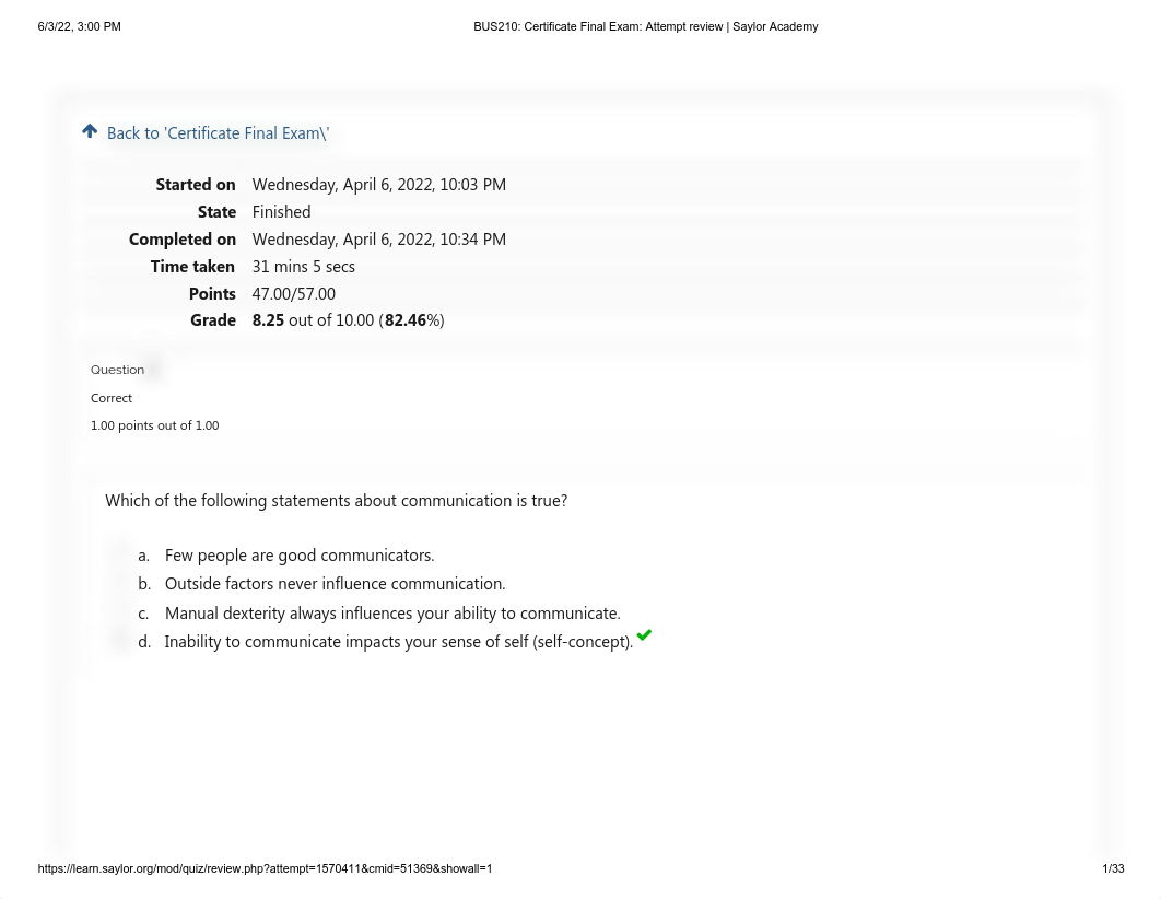 BUS210_ Certificate Final Exam_ Attempt review _ Saylor Academy.pdf_d90tq3qlxtk_page1