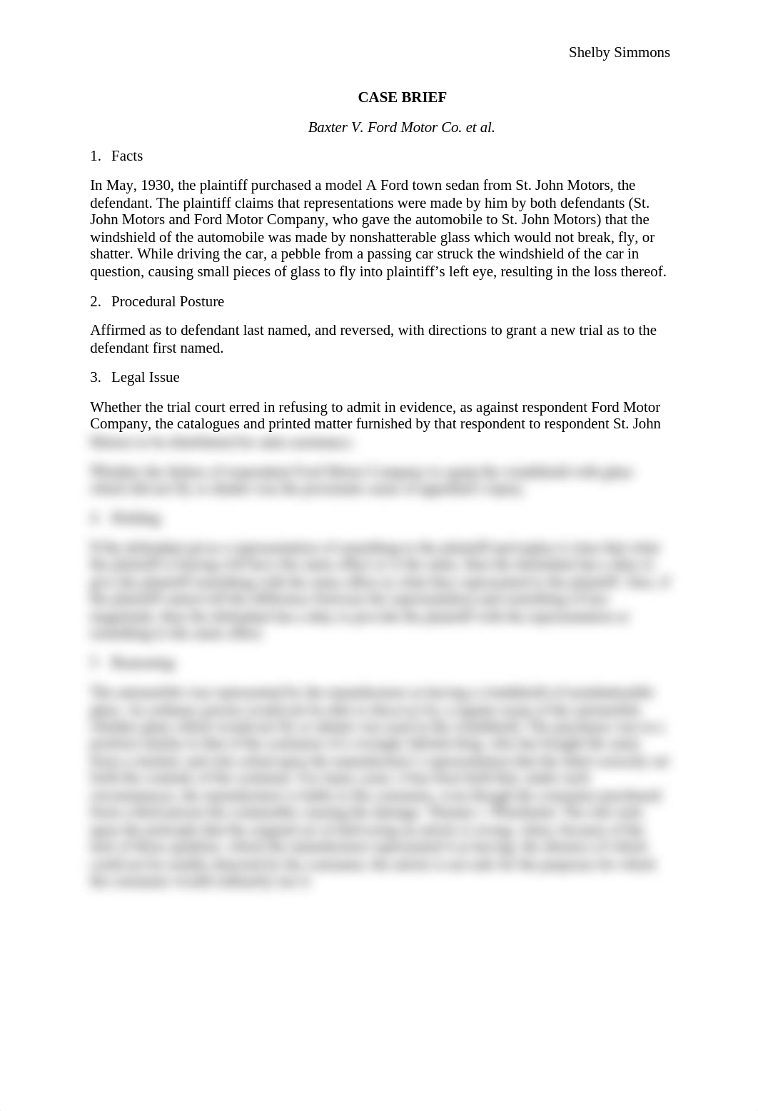 CASE  BRIEF Baxter v. Ford Motor Co._d90txs8rqzy_page1