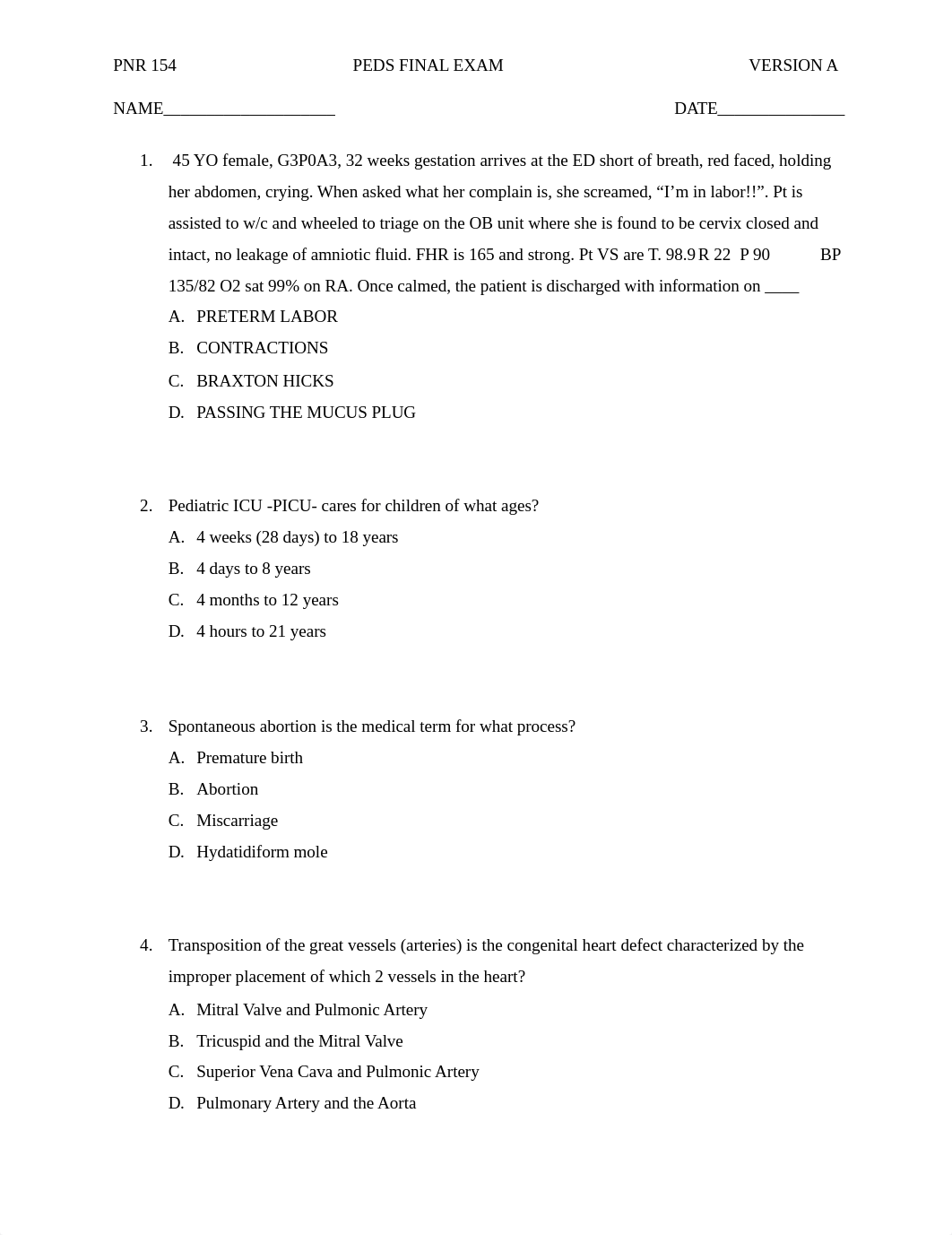 PNR 154 PEDS FINAL EXAM.docx_d90vho59q8f_page1