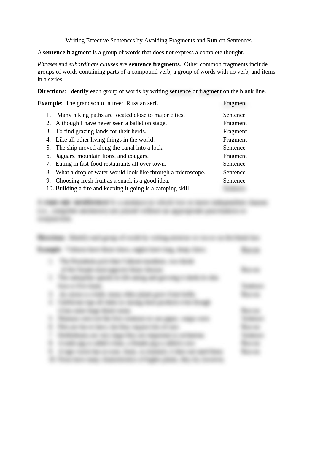 Writing Effective Sentences by Avoiding Fragments and Run on Sentences.docx_d910o1t1my8_page1