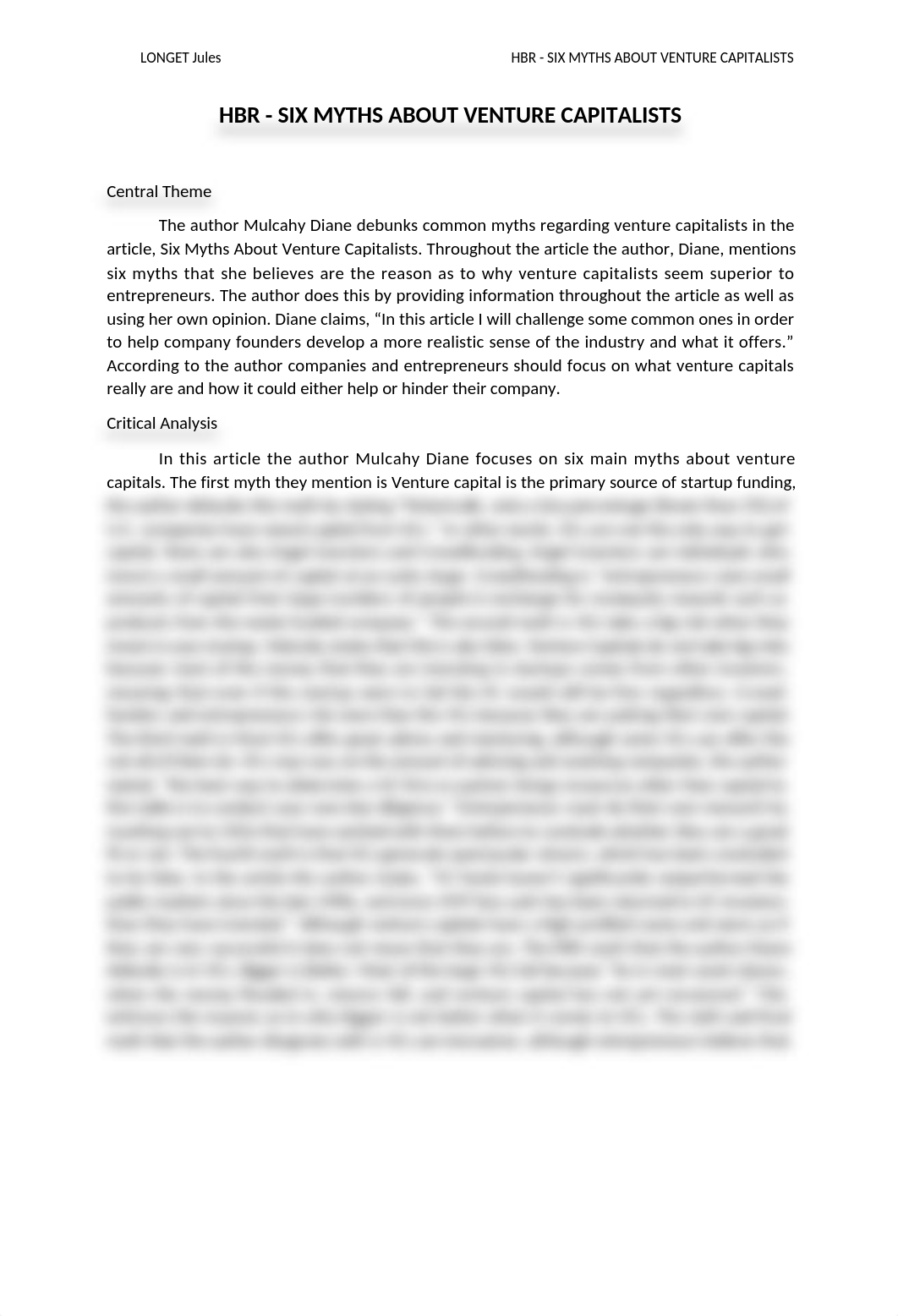 HBR - SIX MYTHS ABOUT VENTURE CAPITALISTS - LONGET Jules.docx_d913y5b94jk_page1