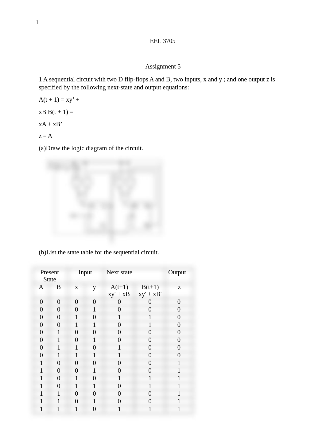 Fundamental of Digital Circuit Homework.docx_d91bcvyv025_page1