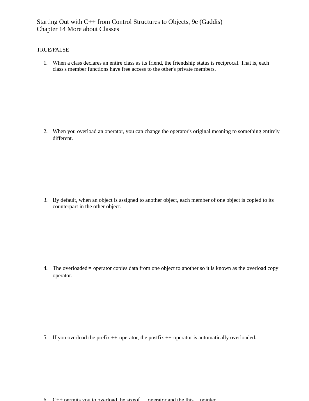 Starting Out with C++ from Control Structures to Objects chapter 14.docx_d91ksizme93_page1