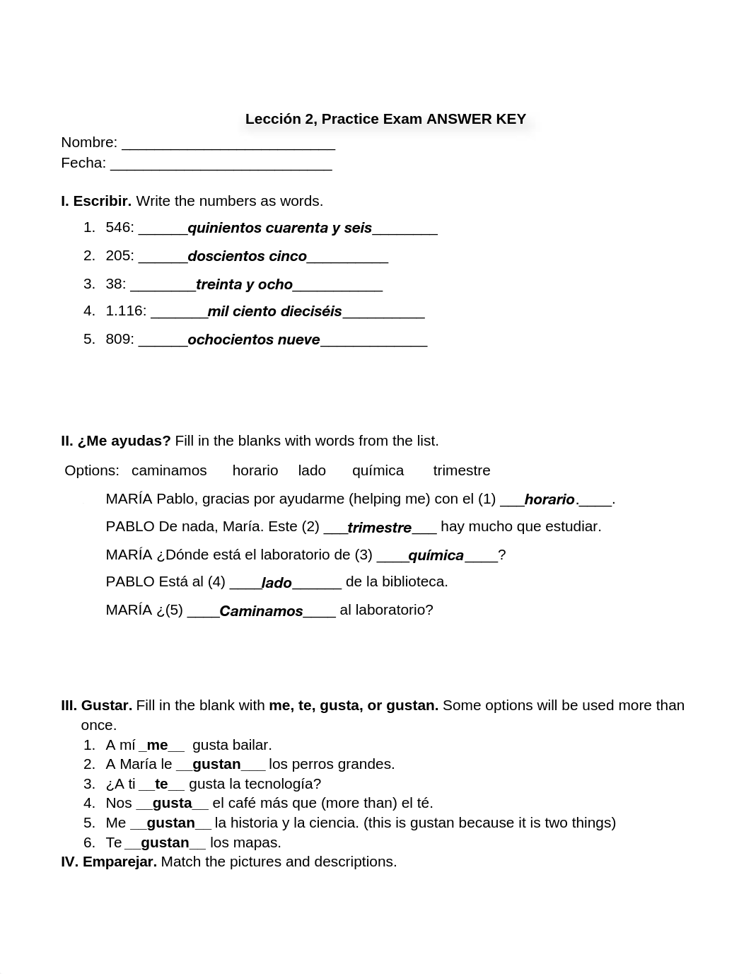 Lección 2, Practice Exam. ANSWER KEY 20.docx_d91losgjtx5_page1