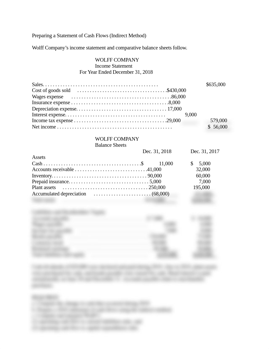 Wolff Company Cash Flow Problem.docx_d91orld9a28_page1