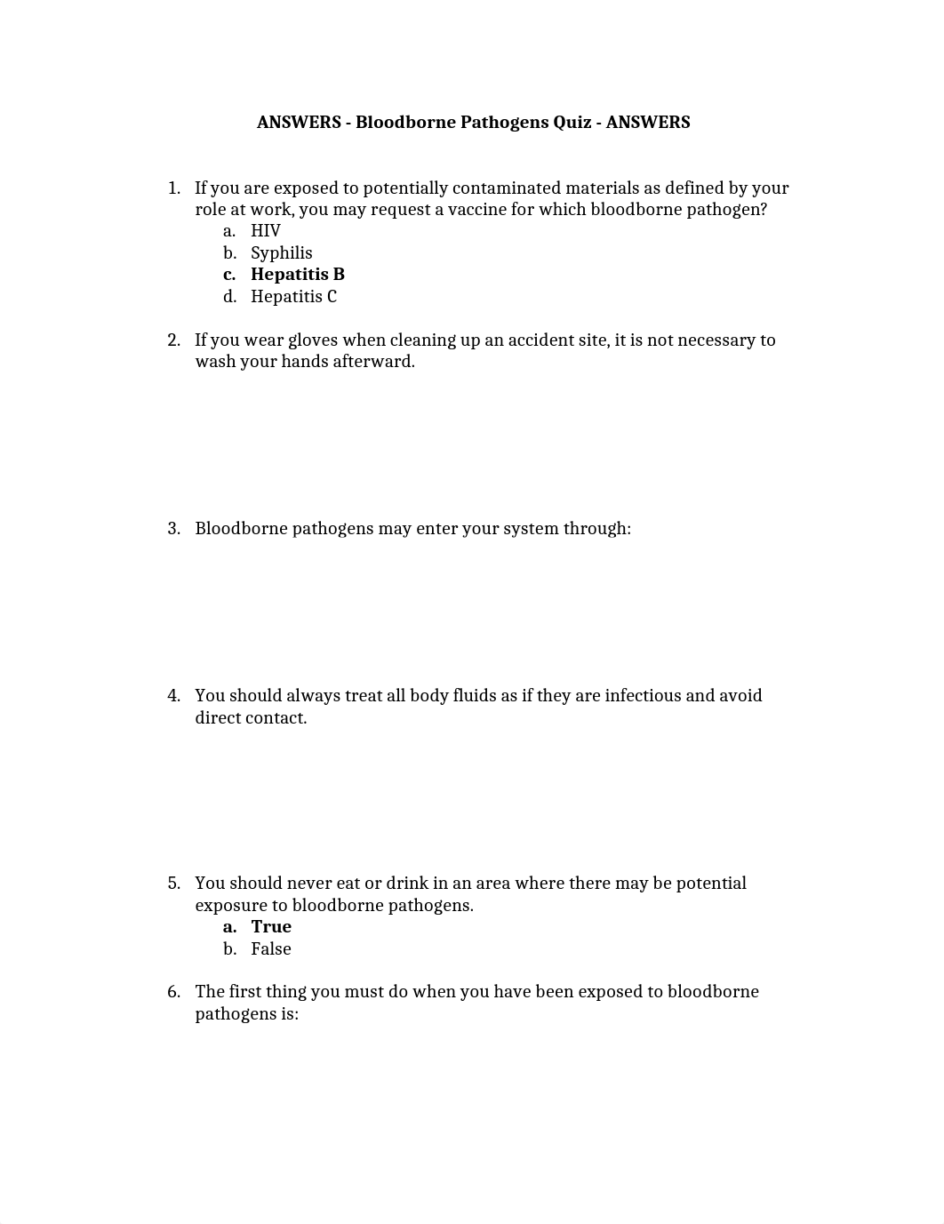 Bloodborne-Pathogens-Quiz-ANSWERS.docx_d91pg841t8s_page1