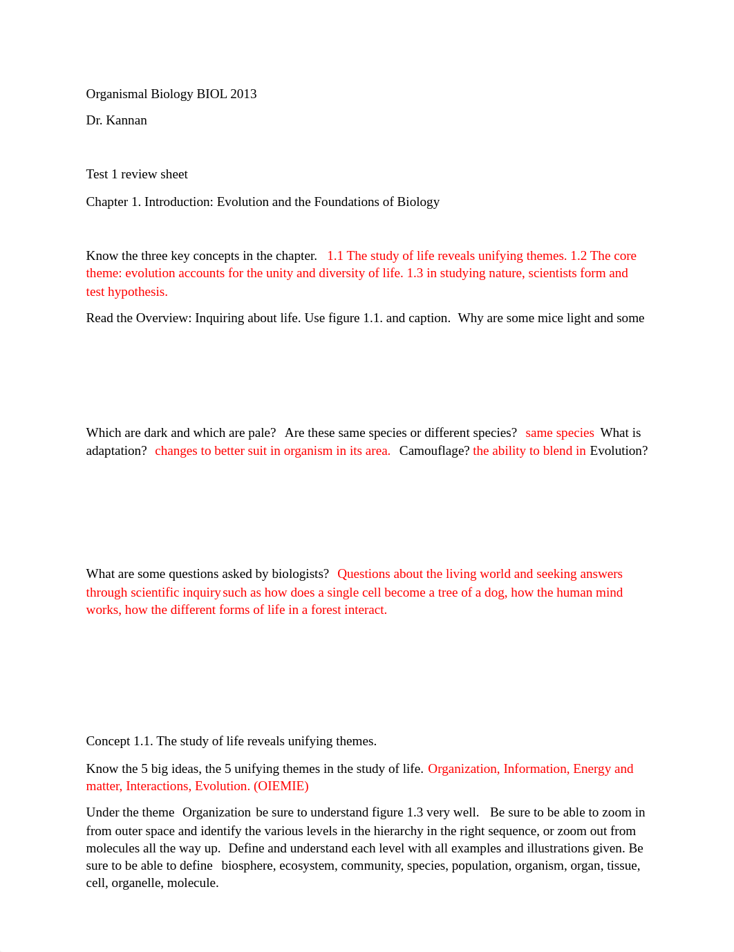 Organismal Test 1 review Ch 1 and 19.pdf_d91x5w0fc30_page1