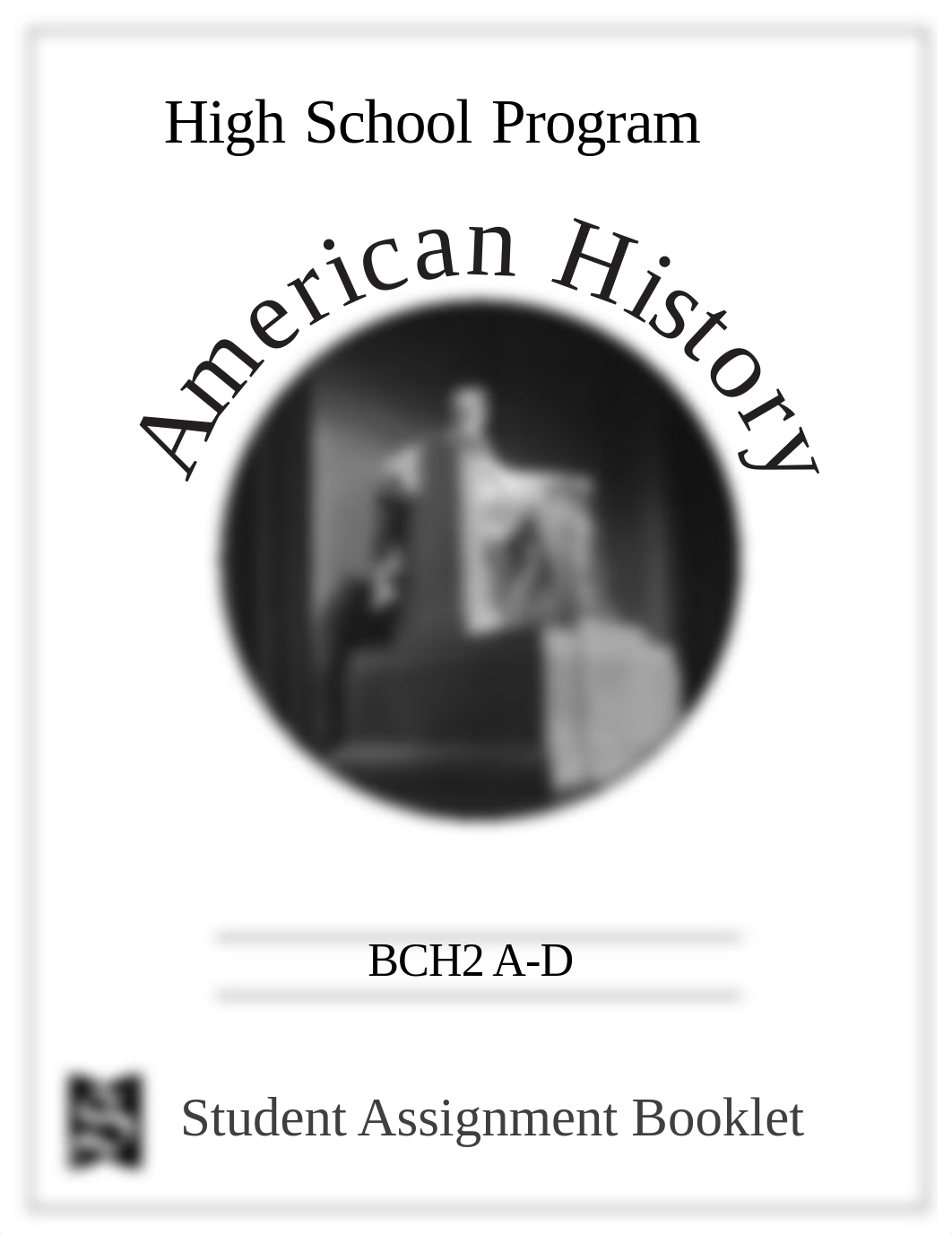 G240279 Module 02 Student Assignment Booklet - High School - American History.pdf_d91yzmltl1a_page1