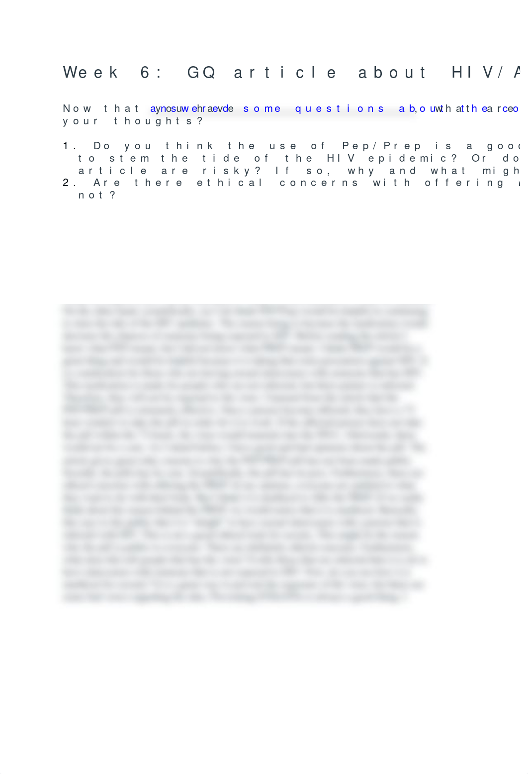 PSYC 310- Week 6 GQ Article about HIV-AIDS, Part 2 Discussion.docx_d923wgbcrhm_page1