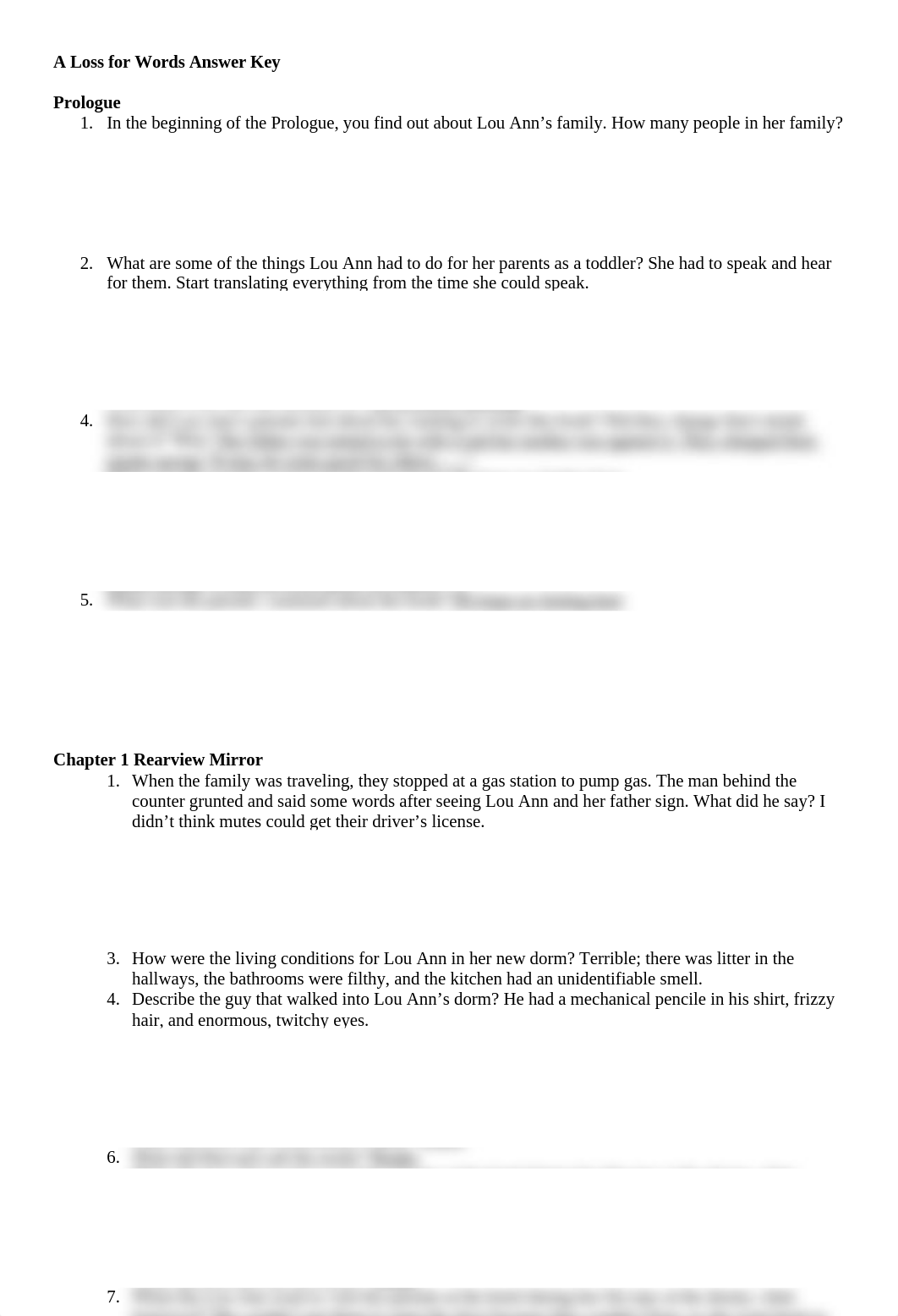 A Loss for Words Answer Key.docx_d929r03i152_page1