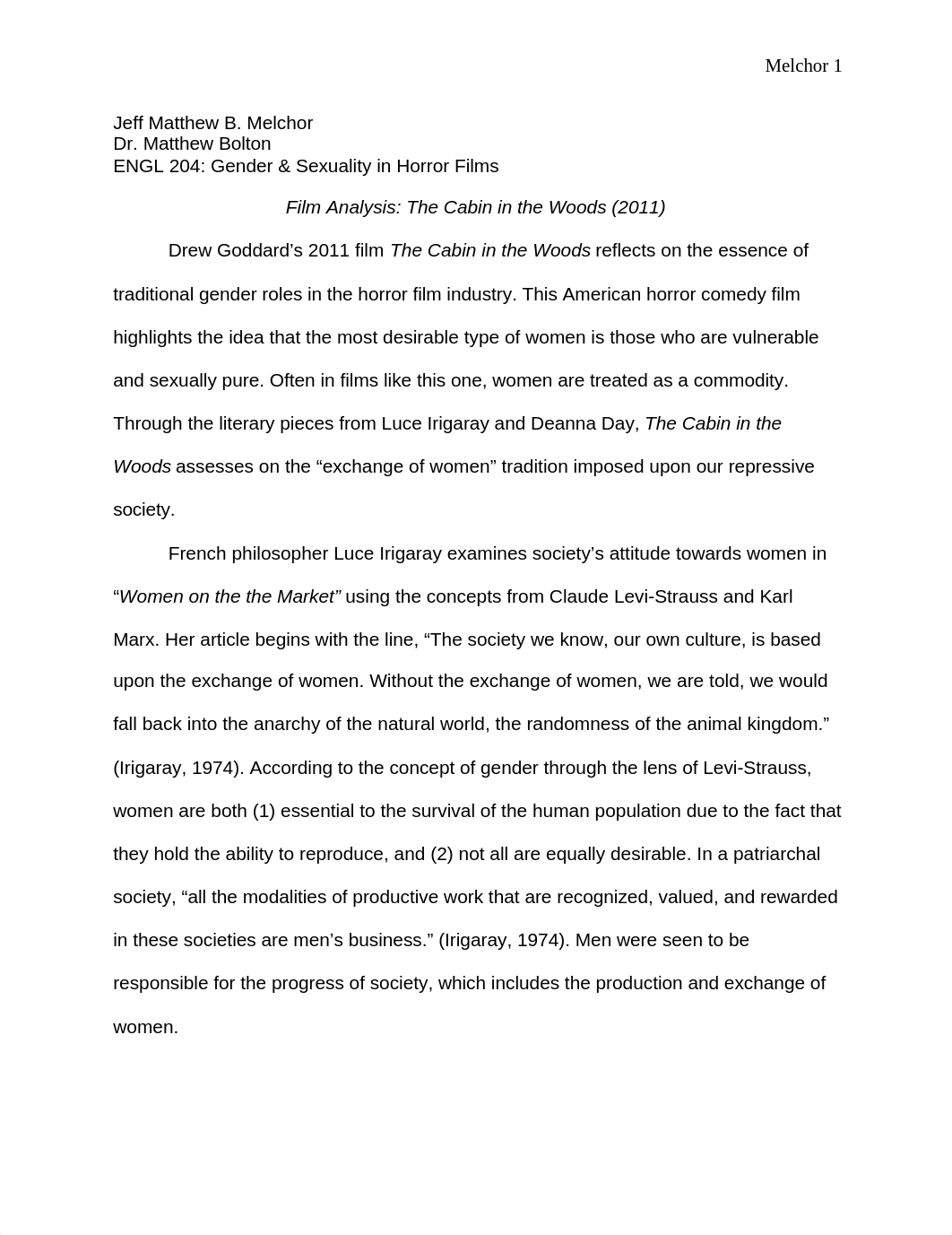 Cabin in the Woods_ Film Analysis Paper.docx_d92ftaswh8g_page1