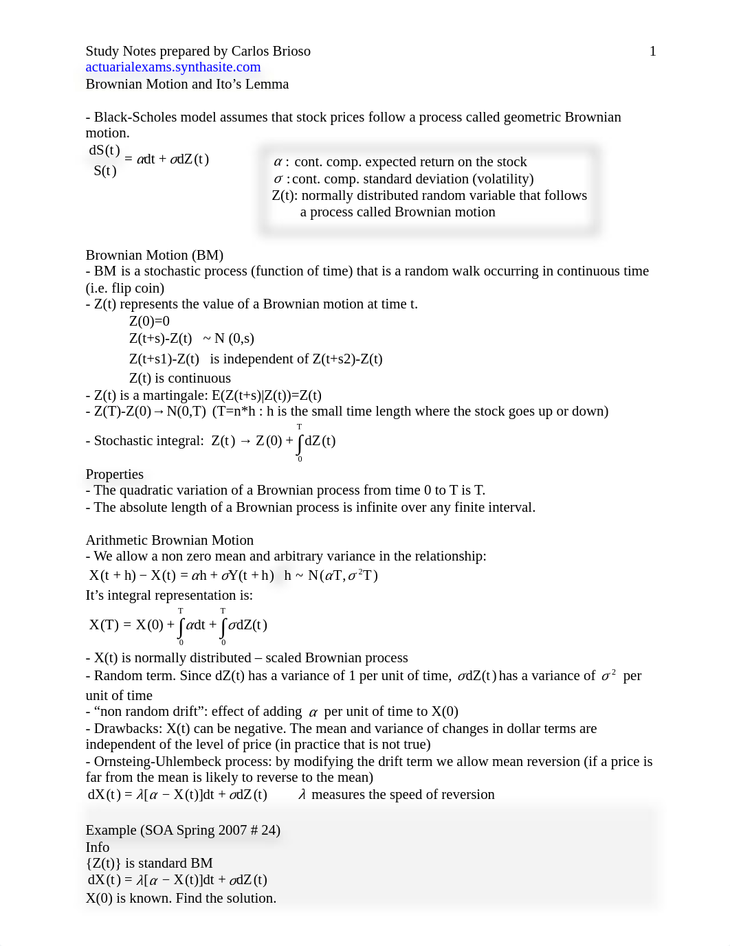 Brownian Motion and Itos Lemma.pdf_d92rt9mz20h_page1