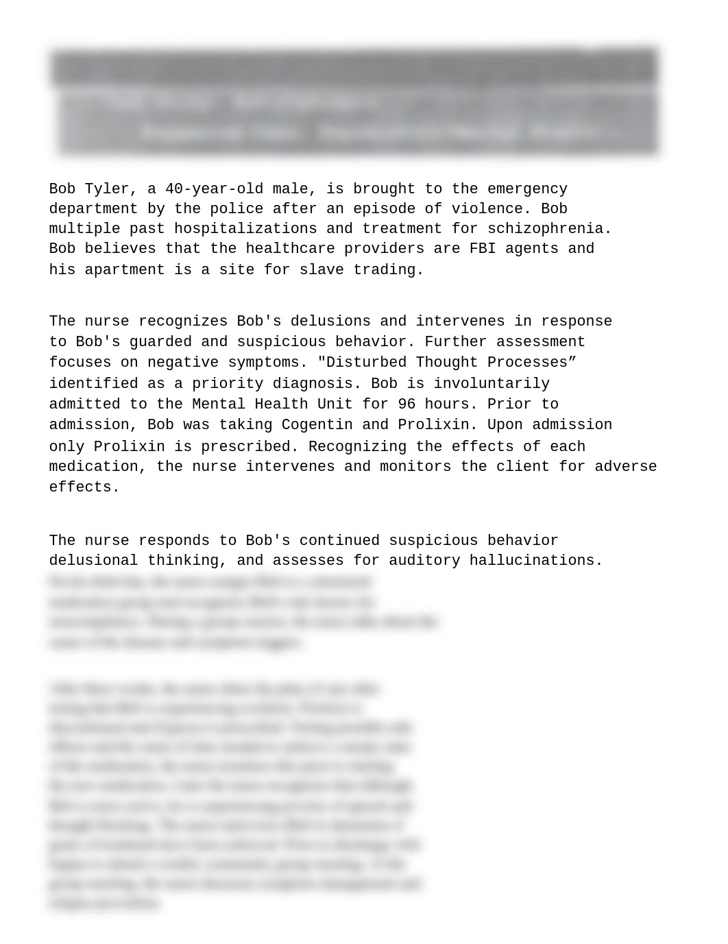 Schizophrenia - HESI Case Study.rtf_d92s58wdsyr_page1