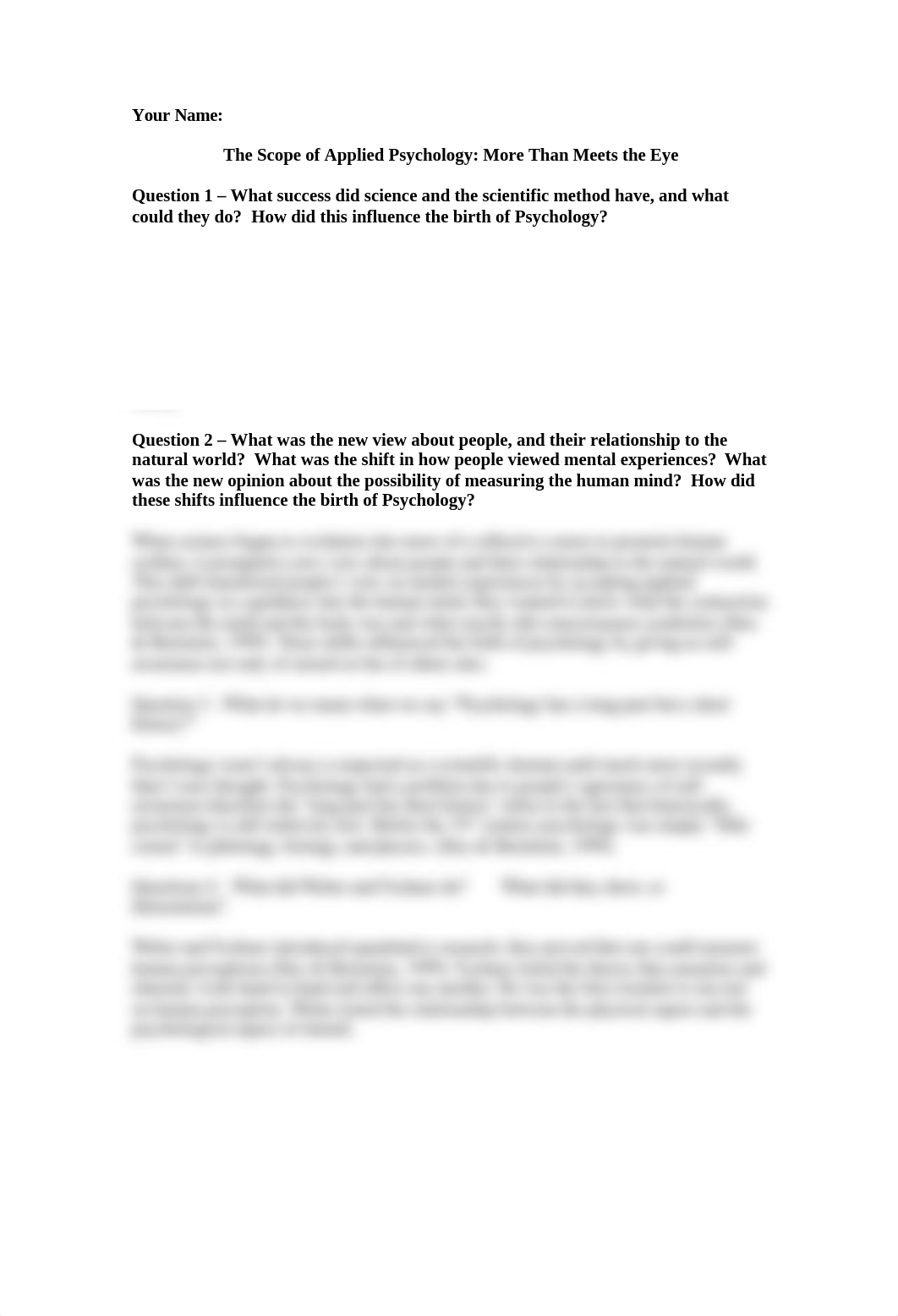 Module 2 The Scope of Psychology - More Than Meets the Eye - Response Template (3).doc_d92uruk0uga_page1