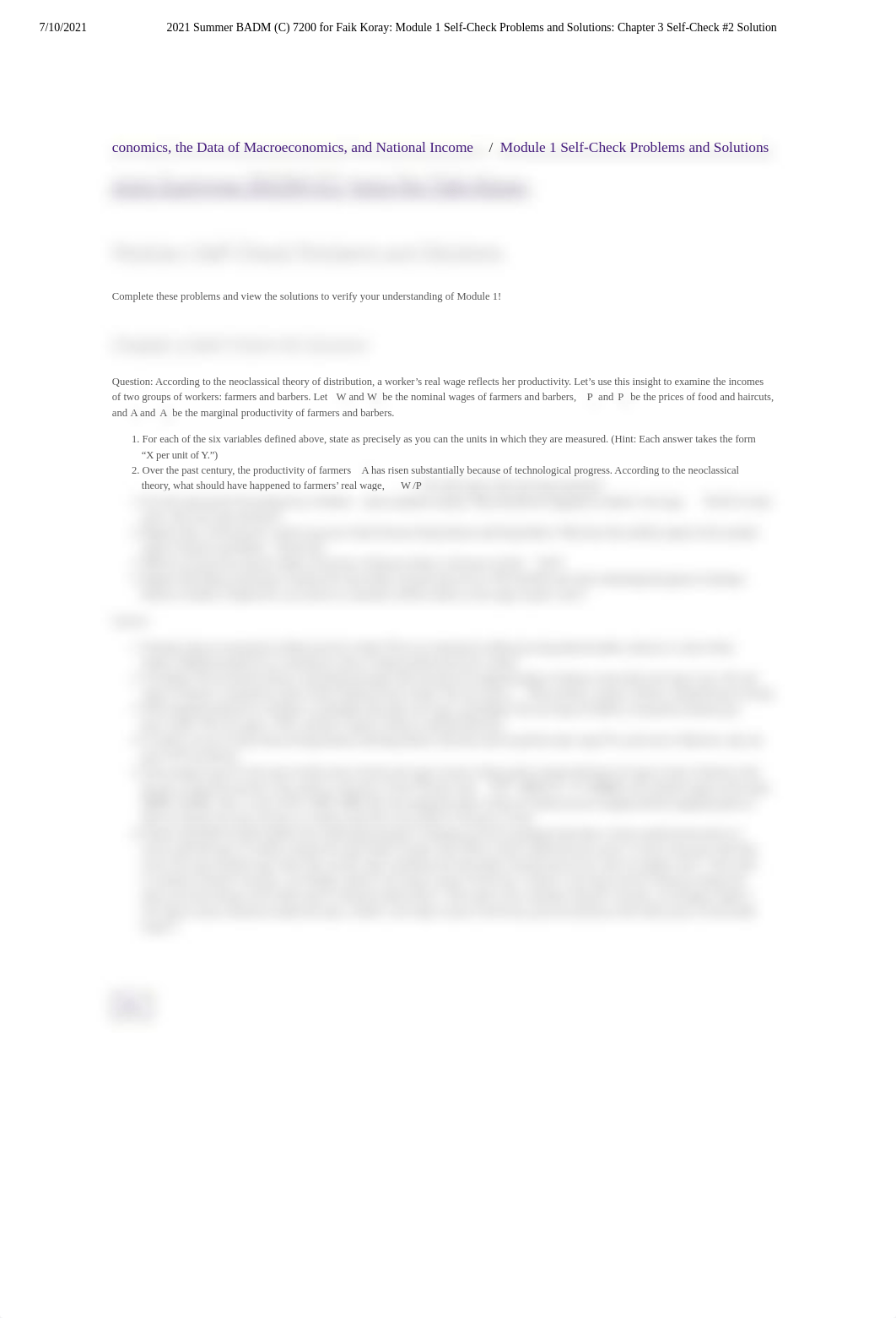 Chapter 3 Self-Check #2 Solution Real wage-marginal productivity.pdf_d92x4jvfymp_page1