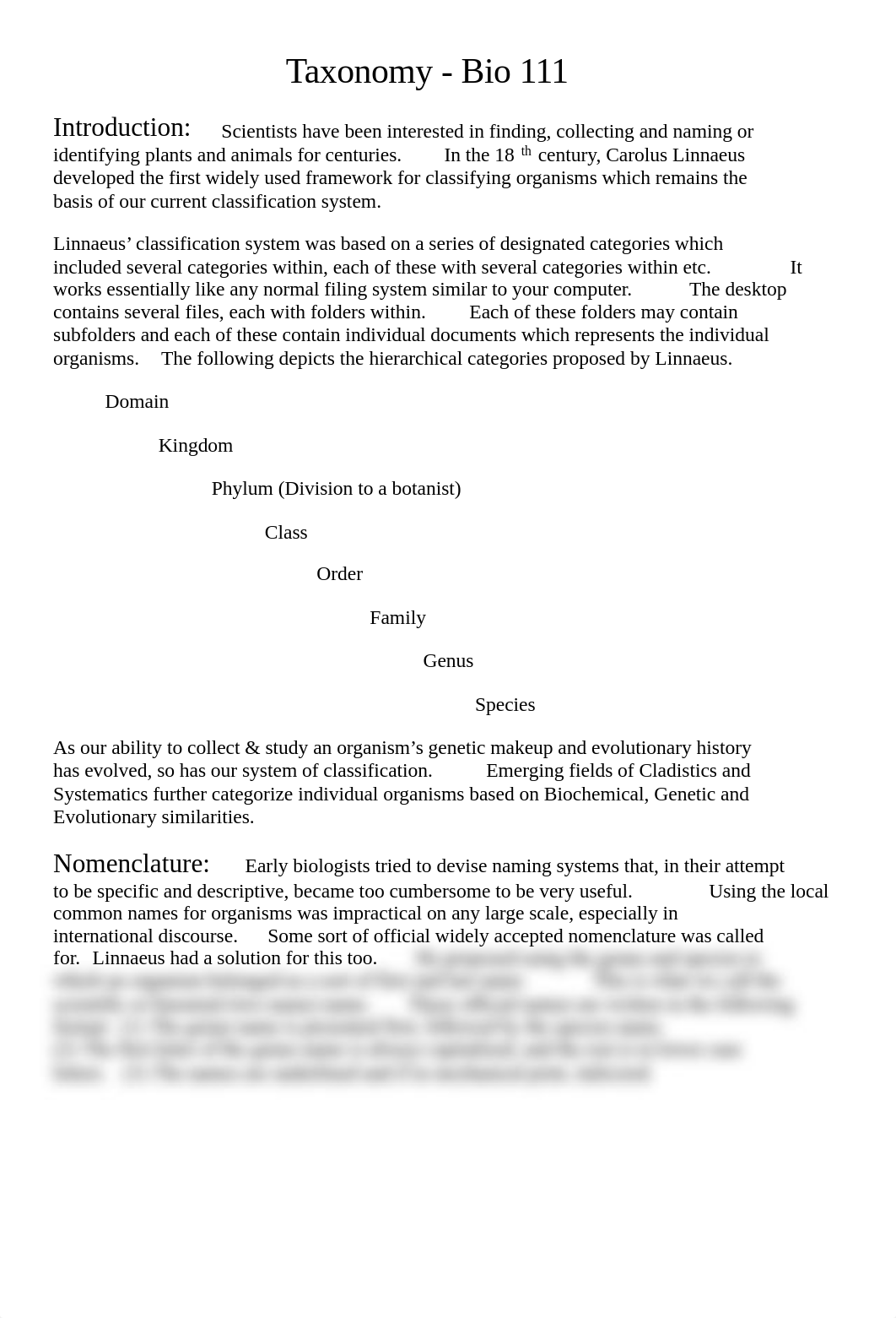 Taxonomy Lab Bio111.pdf_d92z840ijtl_page1