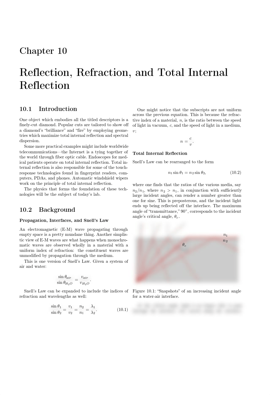 Lab 10 - Reflection, Retraction, Total internal reflection.pdf_d933gr4bayk_page1