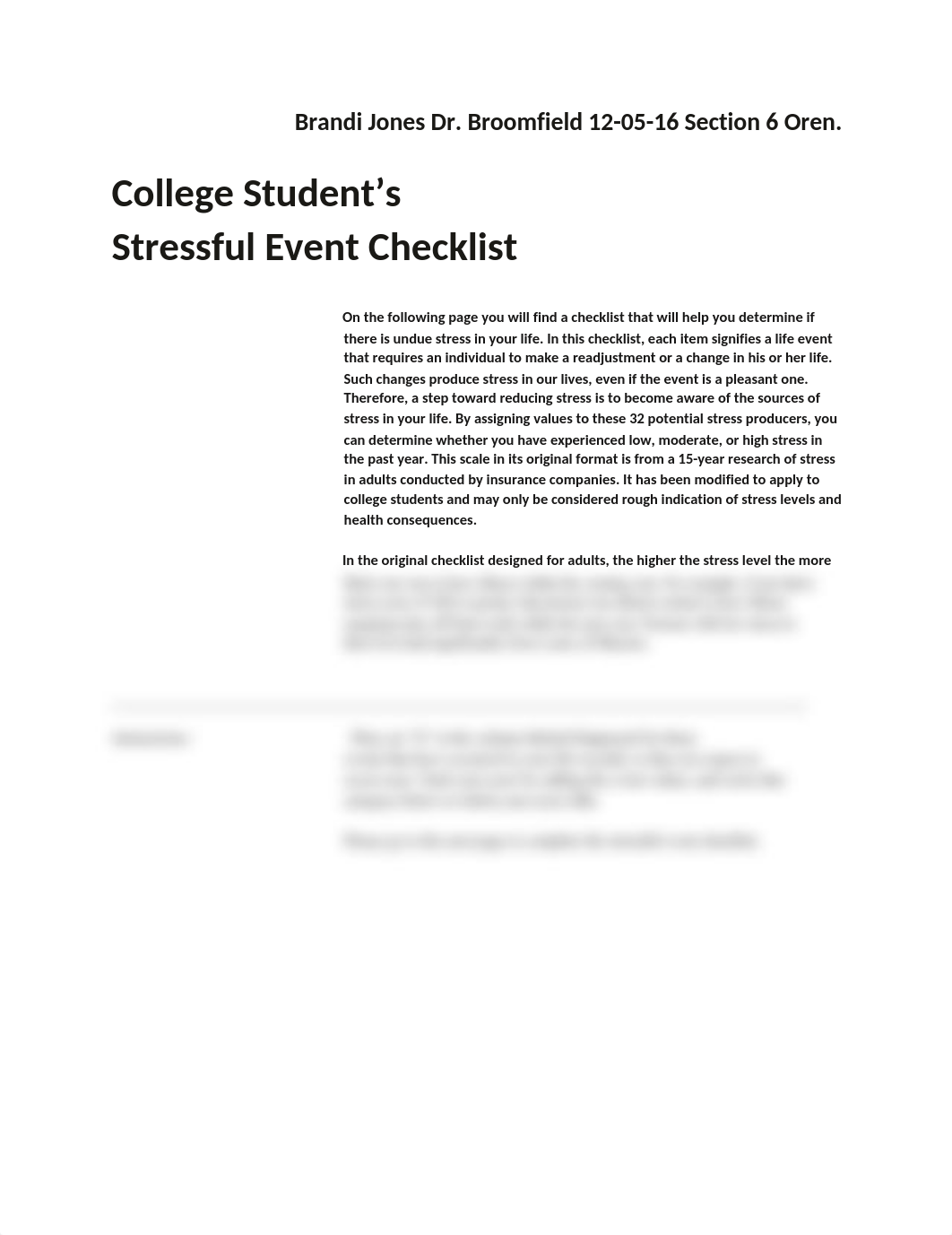 College Student's Stressful Event Checklist KR (1)_d933m1sfx78_page1