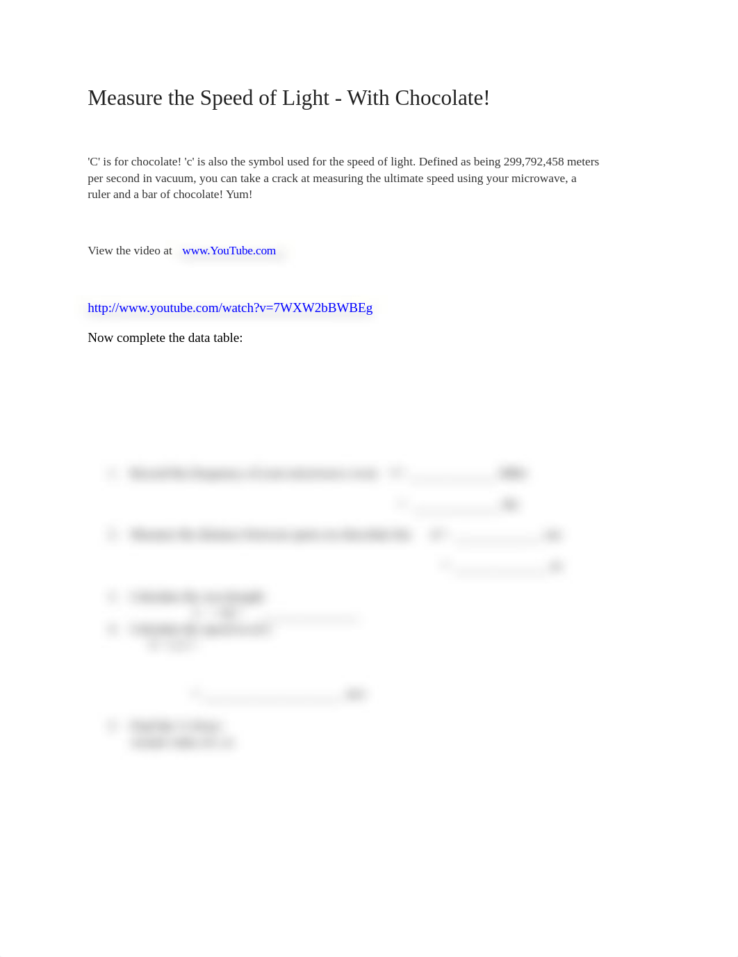 PHYS LAB Measure the Speed of Light with Chocolate Bar.docx_d935mnty1fx_page1