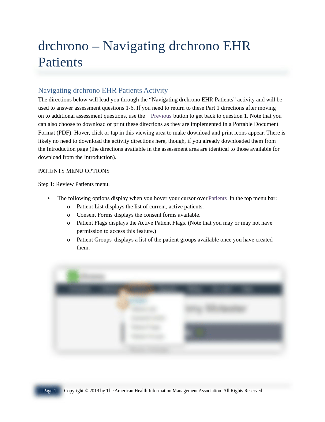 drchrono_6_Navigating_Patients_Complete_Activity_Directions_060618.pdf_d939vlz81lm_page1