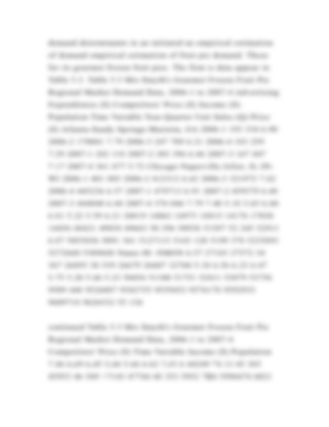 CASE Study Demand Estimation for Mrs Smyths Pies Demand estimation f.docx_d93fk4hy7n2_page3