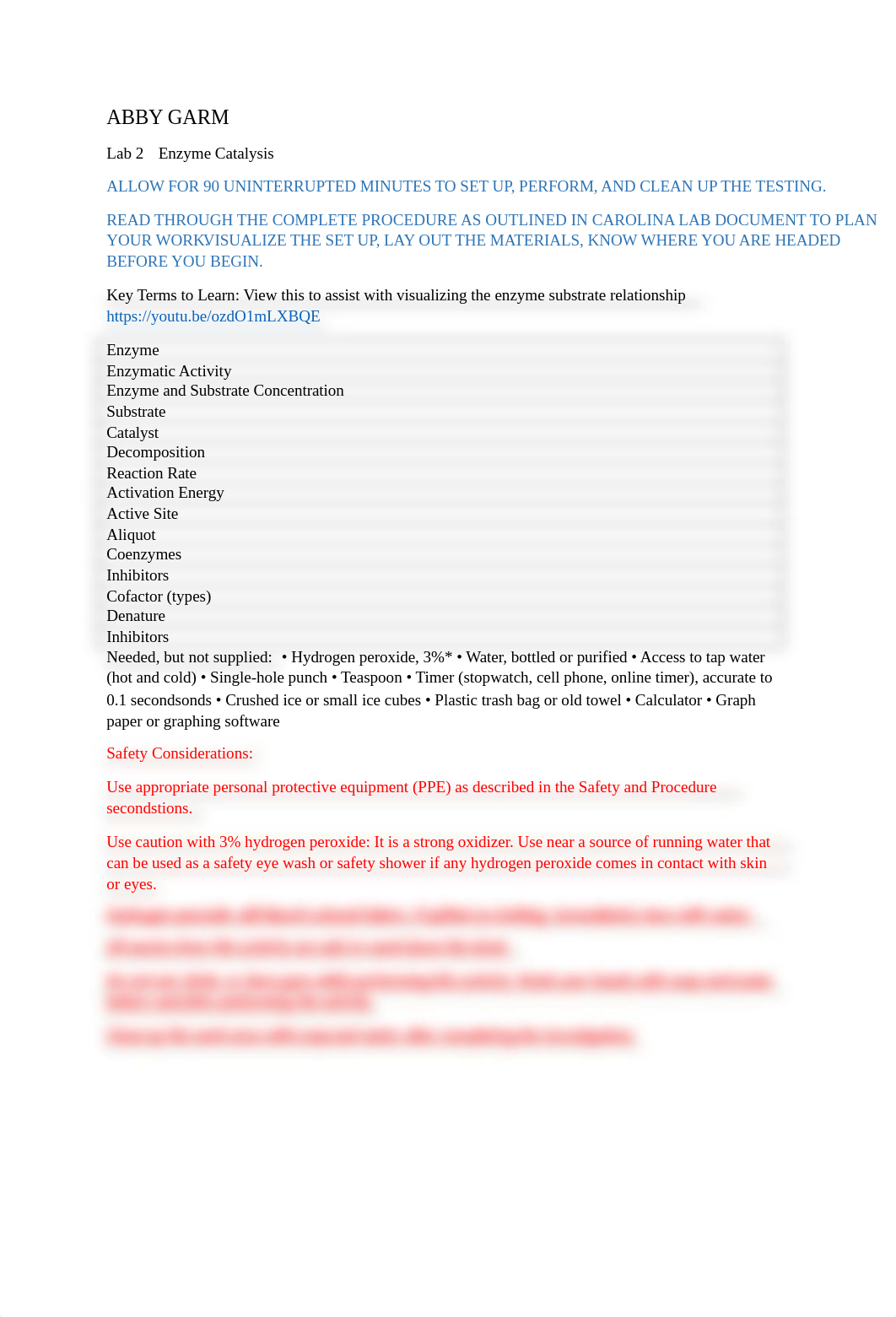 BI 101 Lab 2 Enzyme Catalysis (2).docx_d93gfn0wgfa_page1