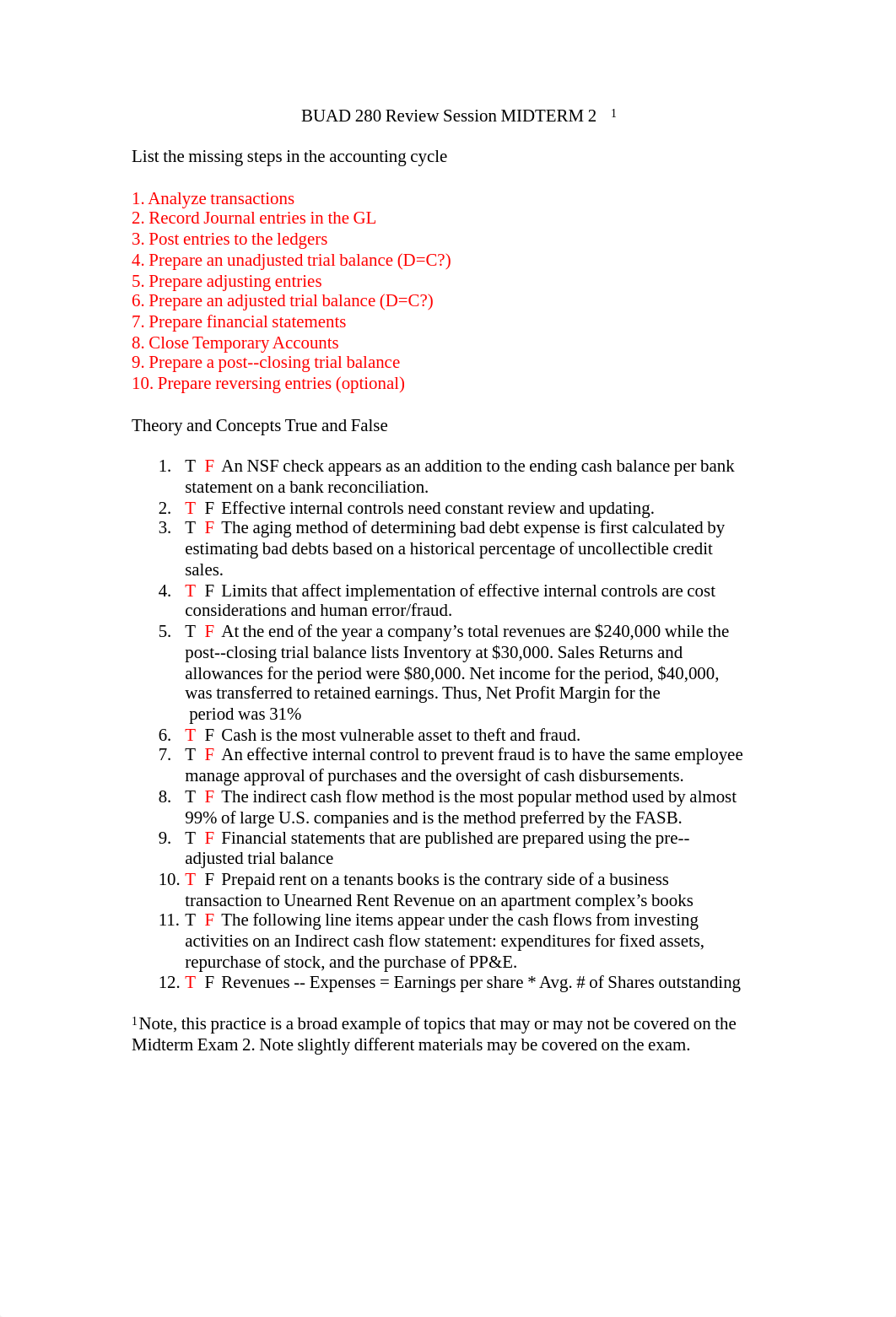 BUAD 280 Exam Review Practice for MIDTERM 2 KEY_d941j4b0iyk_page1