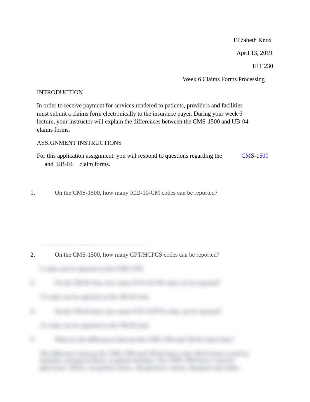 HIT 230 Week 6 Claims Forms Processing.docx_d943shneuyr_page1