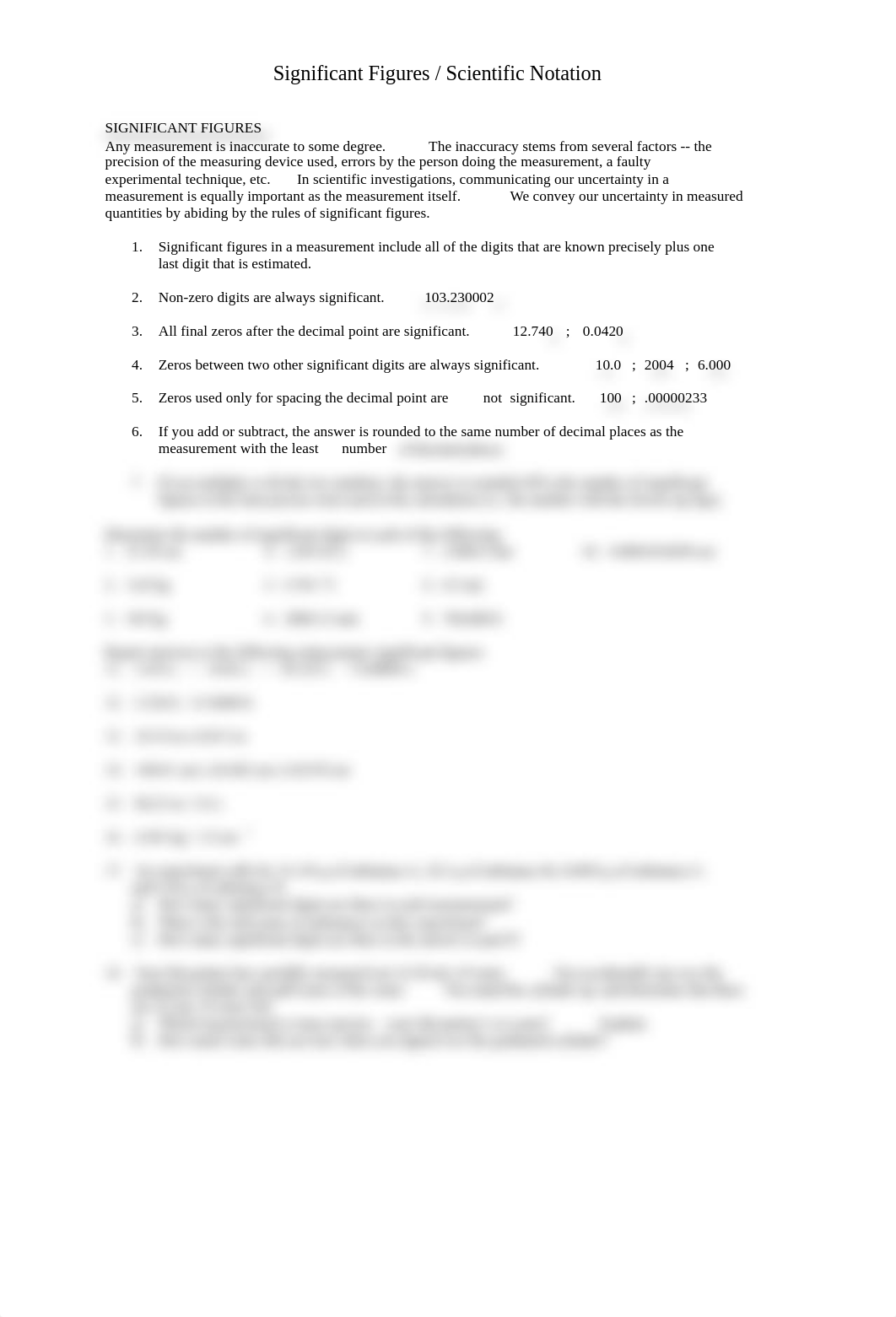 Notes & Practice on Significant Figures and Scientific Notation.pdf_d945hjcy2bm_page1