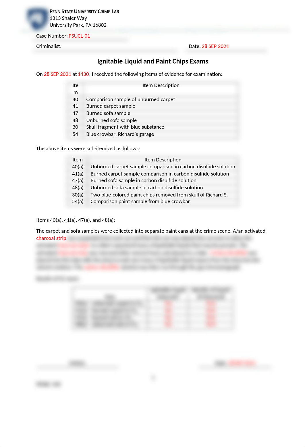 Case Notes - Ignitable Liquids and Paint Chips.docx_d94diqoip3e_page1