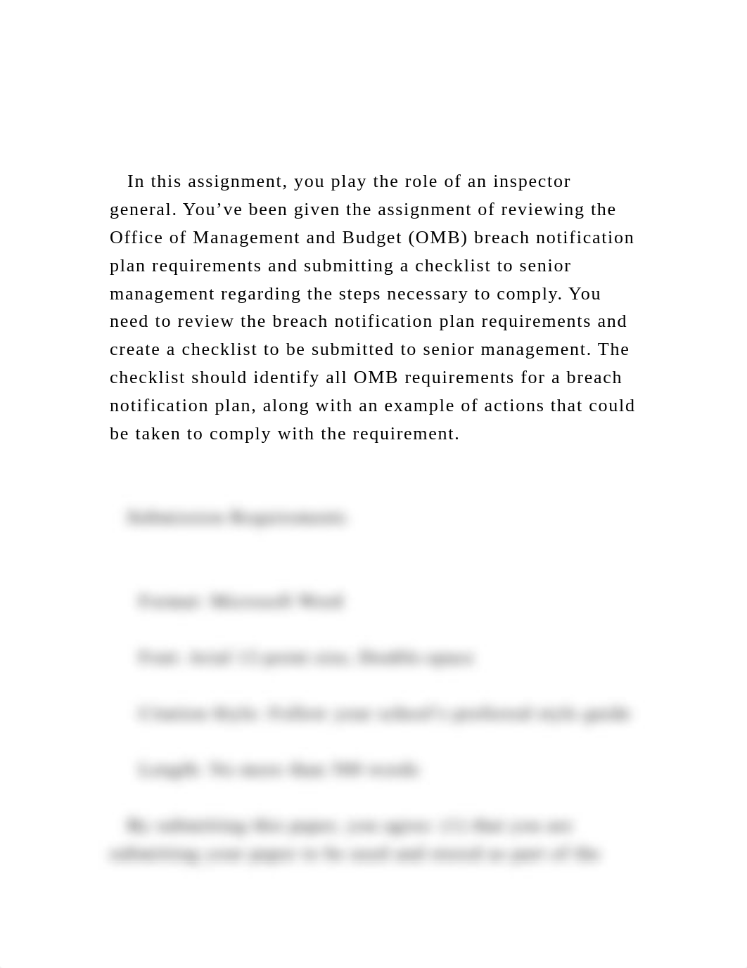 In this assignment, you play the role of an inspector general..docx_d94e58k08k0_page2