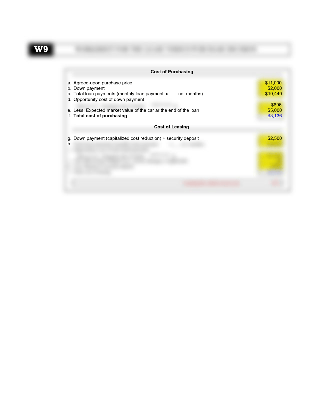 Personal Finance 1 Worksheet 9_d94l7rglx2e_page1