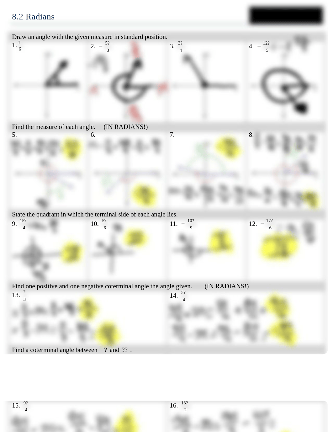 Radians practice.pdf_d94lweic45l_page1