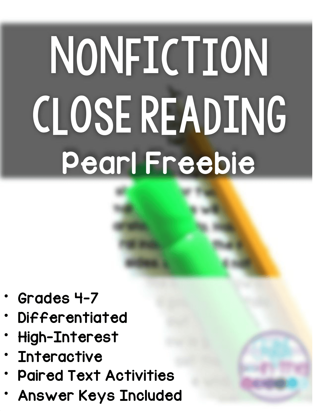 NonfictionCloseReadingComprehensionPassageandQuestionsPearlFreebie.pdf_d94nxyncr51_page1