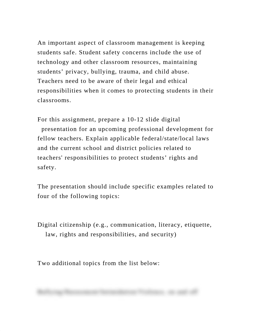 An important aspect of classroom management is keeping students safe.docx_d950uaq2rsk_page1