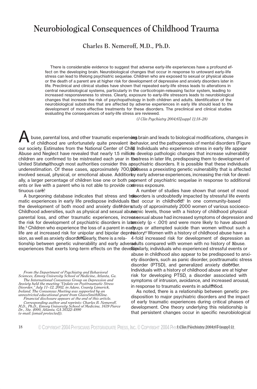 Neurobiological Consequences of Childhood Trauma.pdf_d95723s6f7c_page1