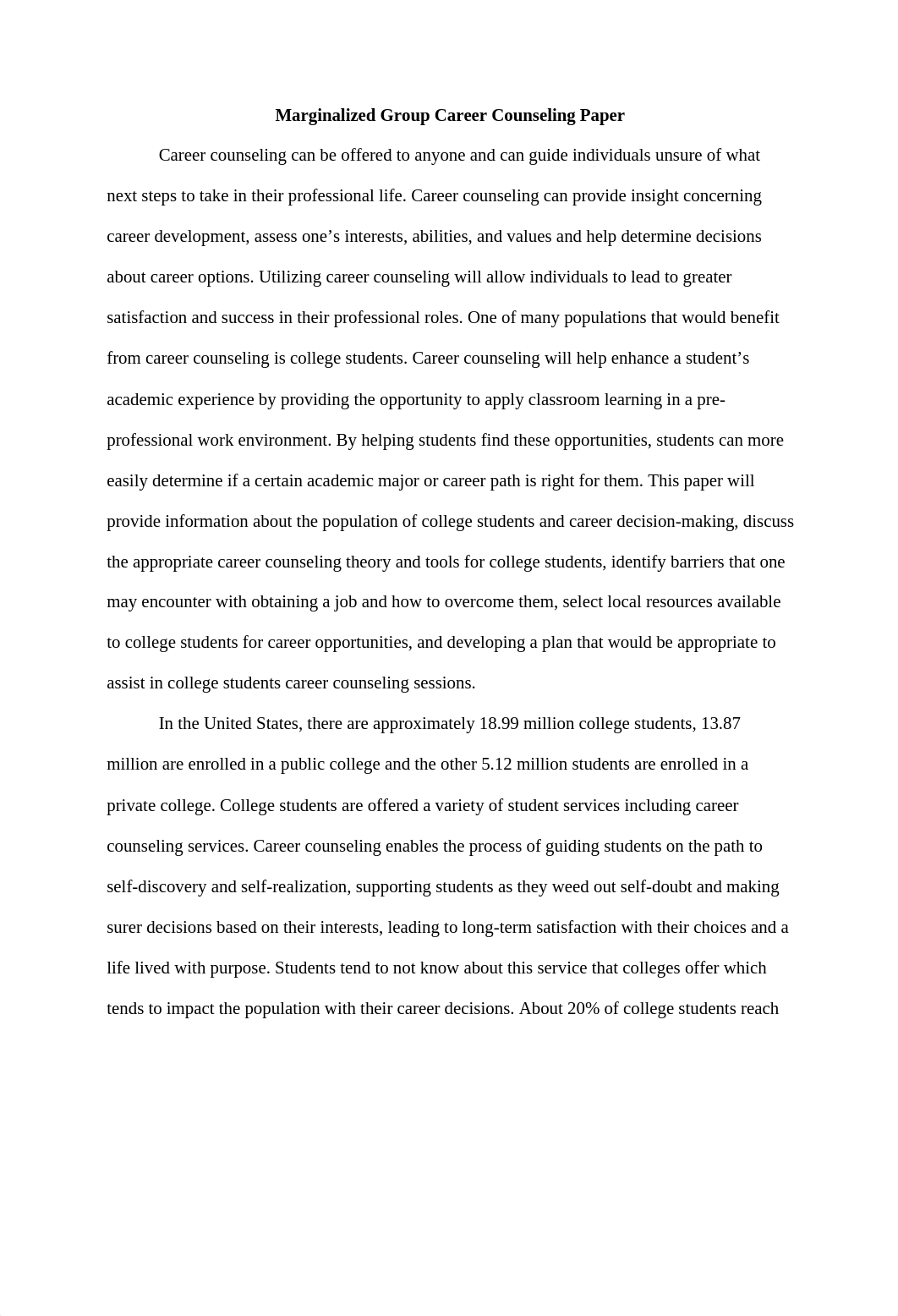 CNL 525- Marginalized Group Career Counseling Paper.docx_d959g658o8w_page2