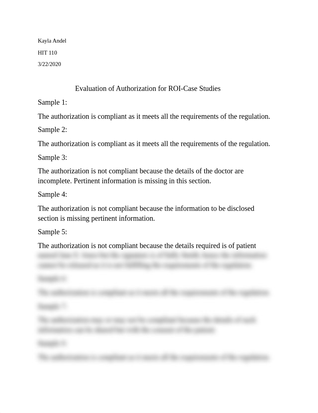 HIT 110 Evaluation of Authorization for ROI-Case Studies.docx_d959mj9svk7_page1