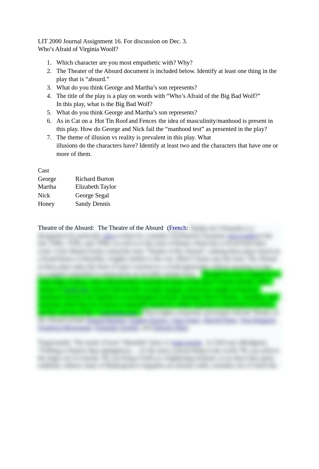 Journal_Assignment_16 Who's Afraid of Virginia Woolf.docx_d95a8d26j9g_page1