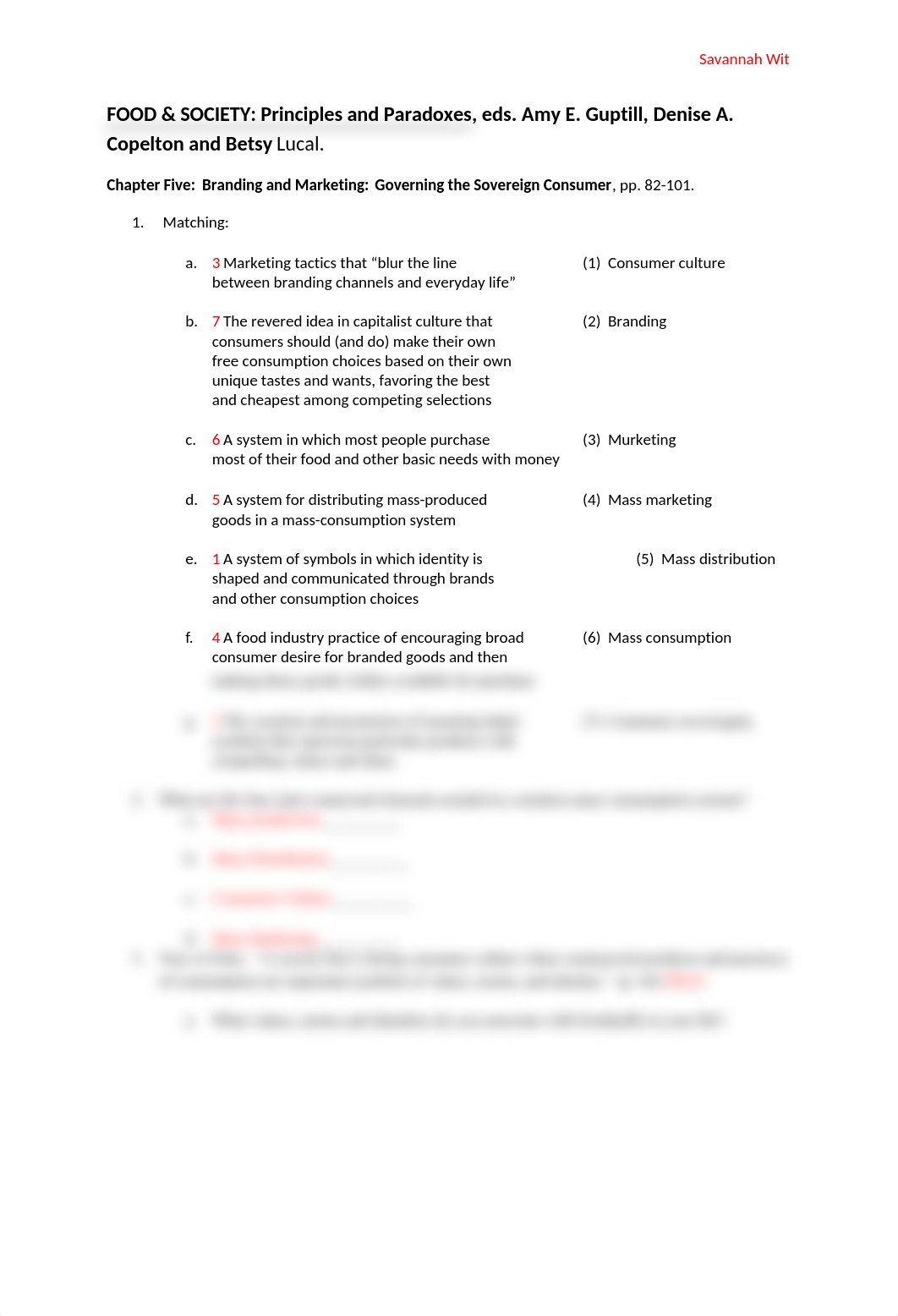 Food and Society, Guptill  Chapter Five Revised worksheets_d95glq8s4l9_page1