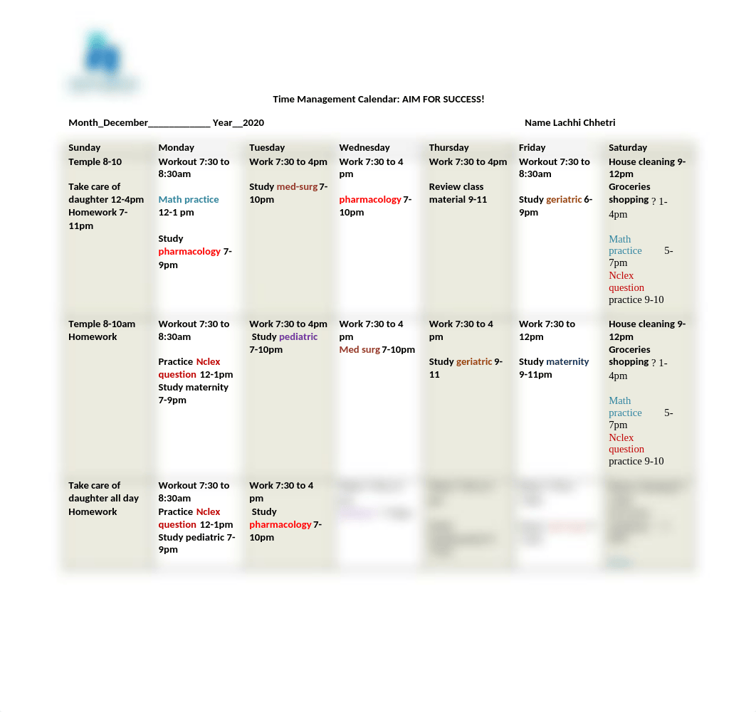 Time Management Calendar.doc_d965s5h36vd_page1