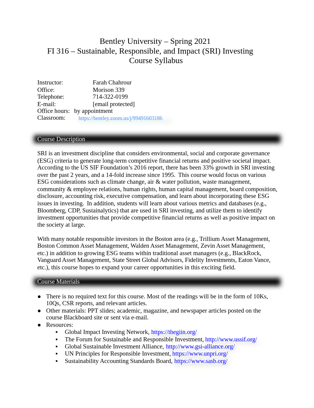 FI 316 - SRI Investing Syllabus - Spring 2021 (1).docx_d96nnow4cpa_page1