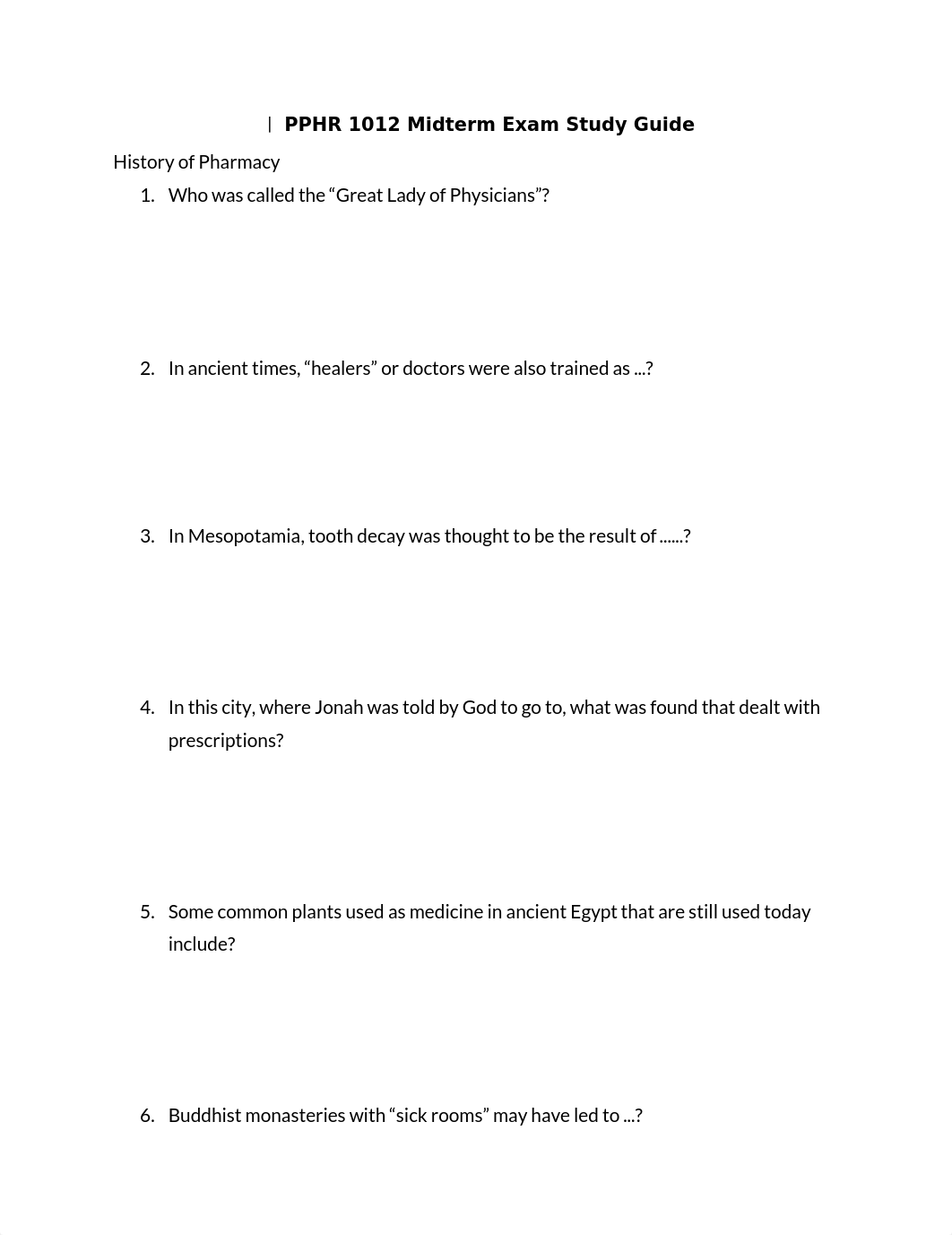 PPHR-1012 Midterm Study Guide_d96pekc77a0_page1