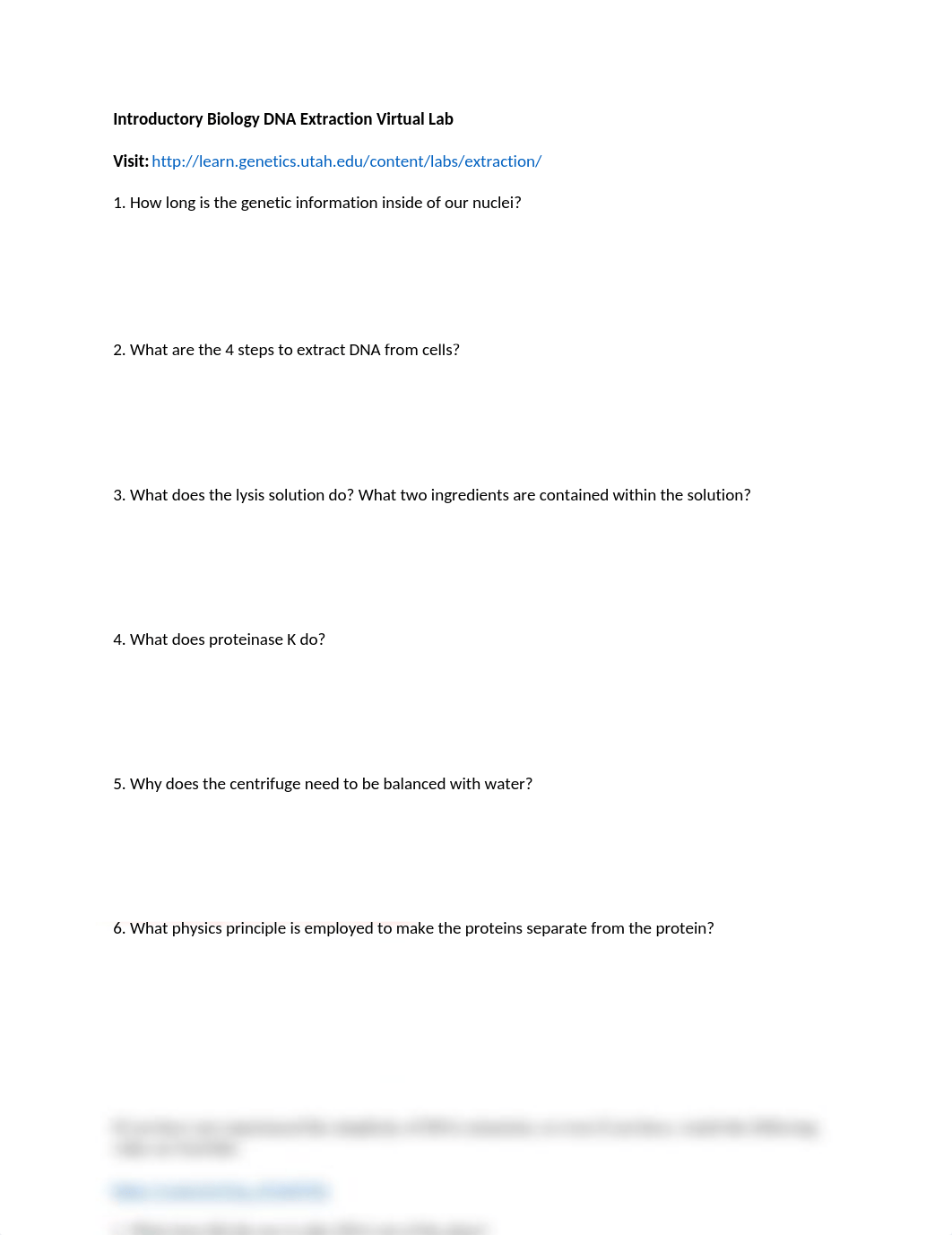 Introductory Biology DNA Extraction Virtual Lab.docx_d96rgv3nce6_page1