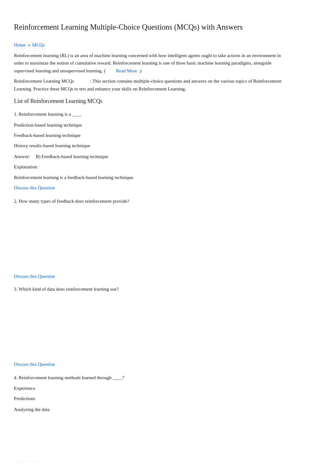 Reinforcement Learning Multiple-Choice Questions (MCQs) with Answers.pdf_d96tez85r1n_page1