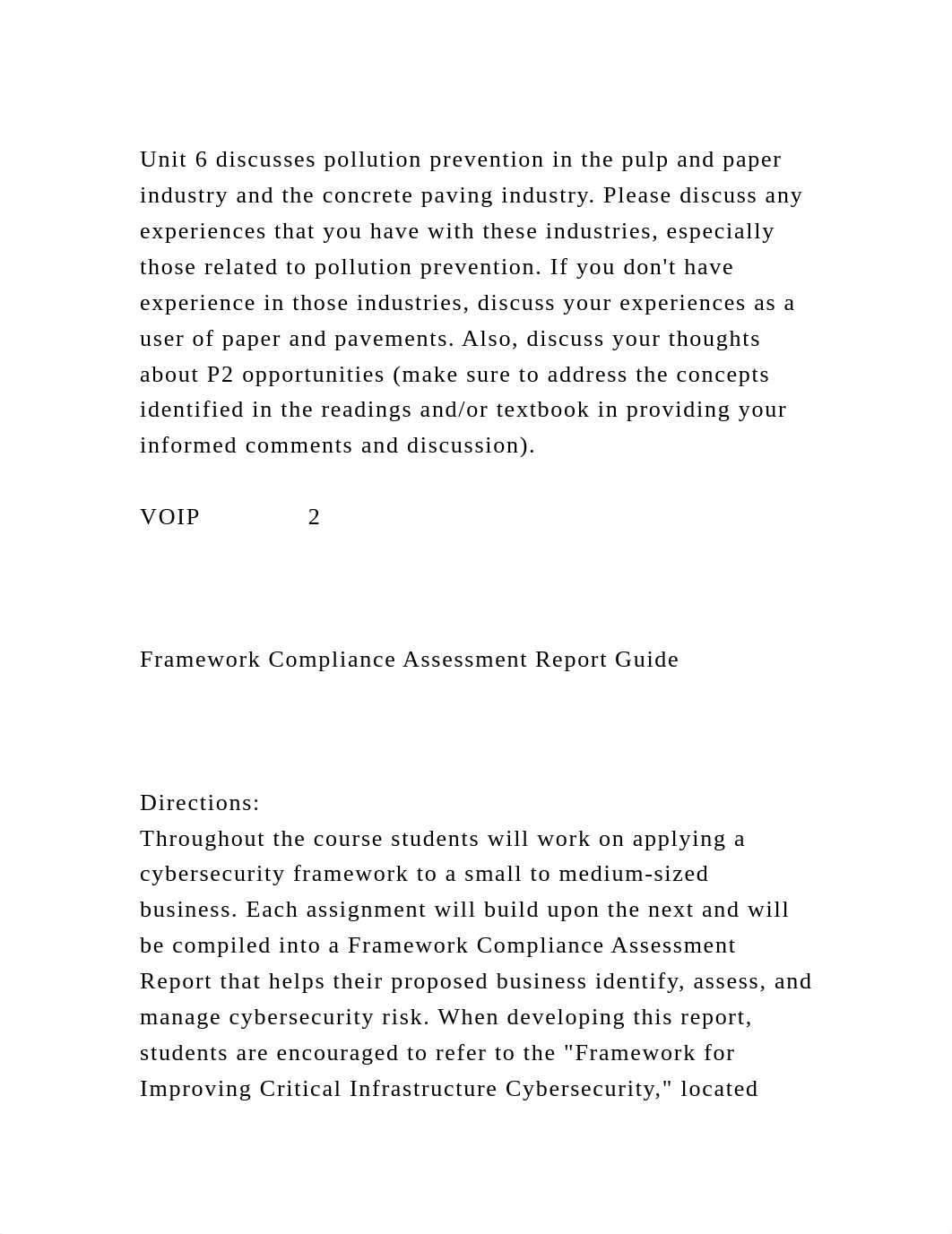 Unit 6 discusses pollution prevention in the pulp and paper industry.docx_d972h5dxhpi_page2