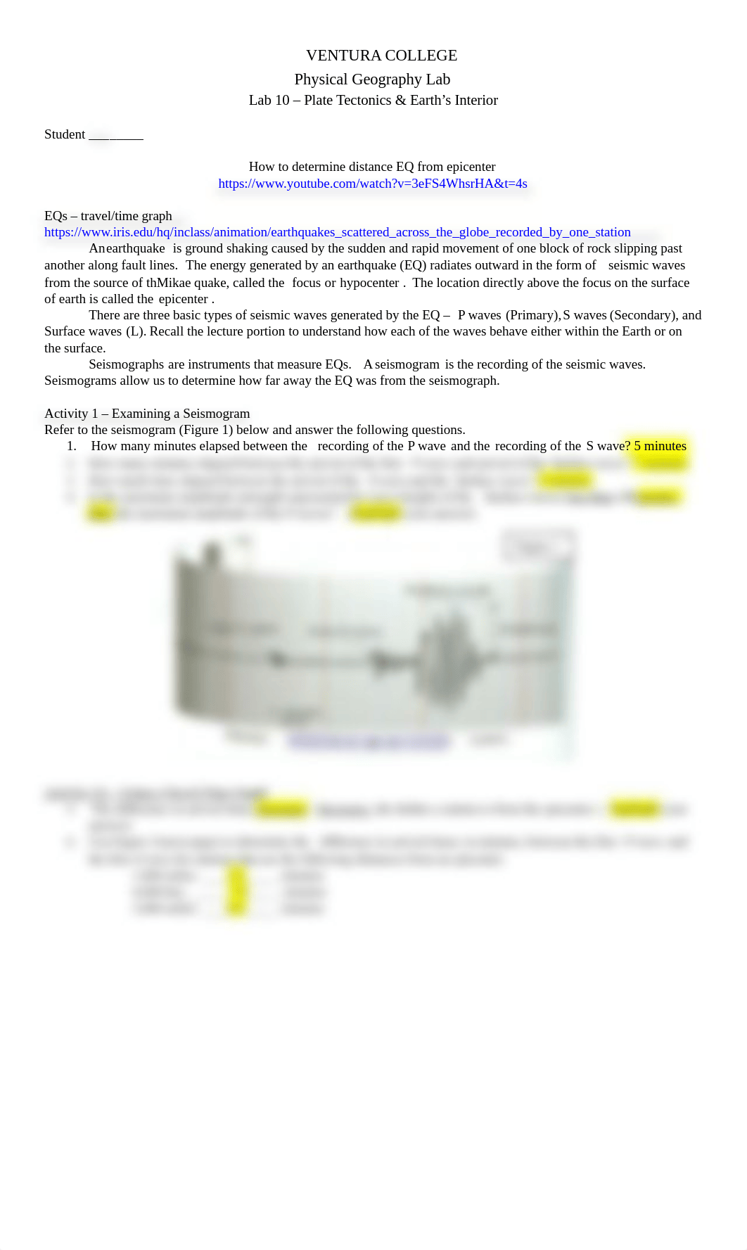 Worksheet - Lab 10 - Earthquakes & Earth's Interior copy.docx_d9756cdqpfr_page1