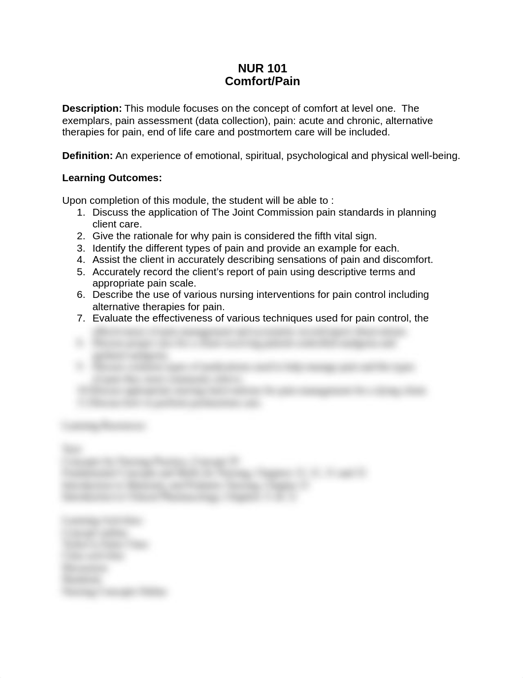 Comfort Pain Module 2018 ADA.docx_d97czwdg155_page1