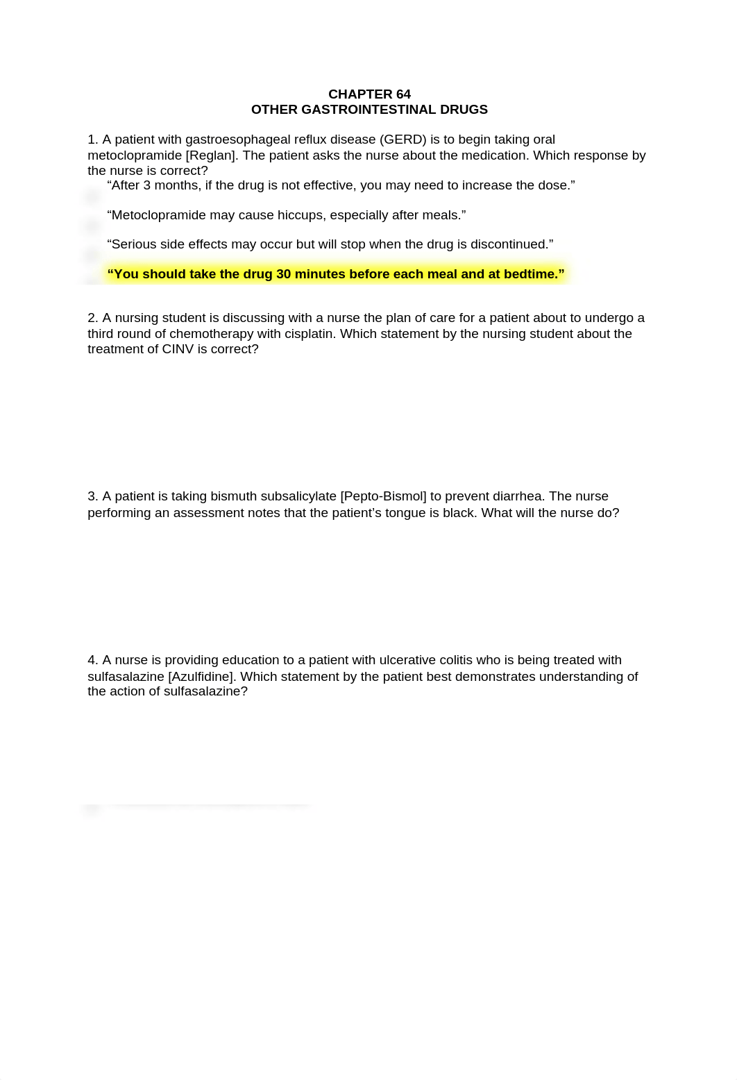 Practice Questions_Chapter 64_Other GI drugs.docx_d97dtyuie32_page1